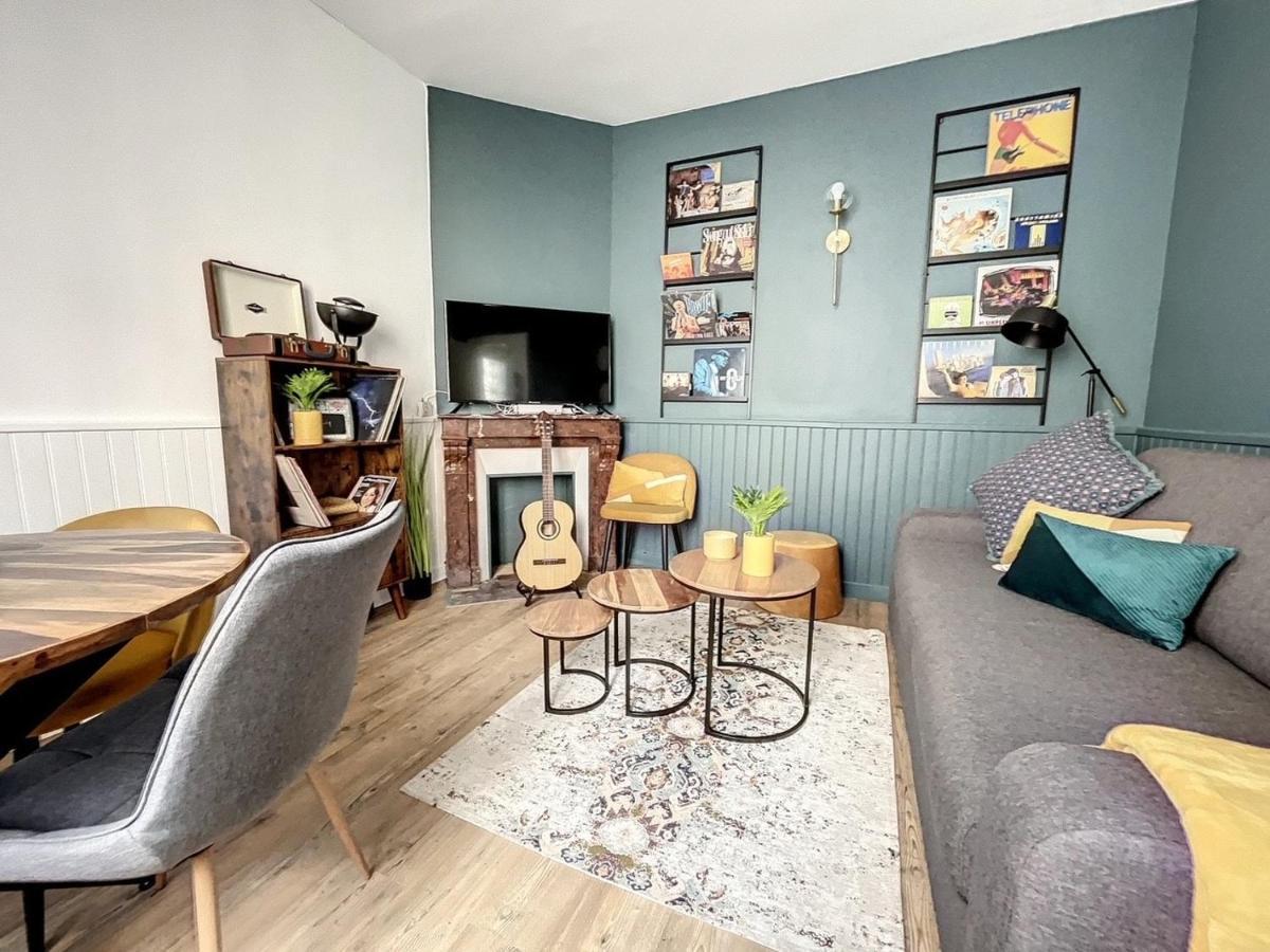 Maison De Ville - Paris En 15 Mn ! - 4 Pers- 1 Bebe - Vintage & Music ! Groslay ภายนอก รูปภาพ