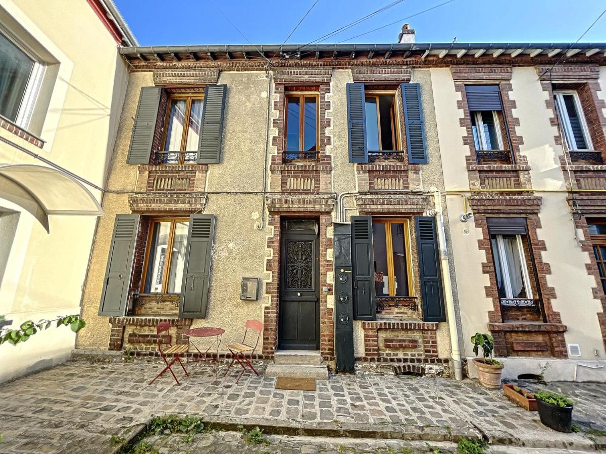Maison De Ville - Paris En 15 Mn ! - 4 Pers- 1 Bebe - Vintage & Music ! Groslay ภายนอก รูปภาพ