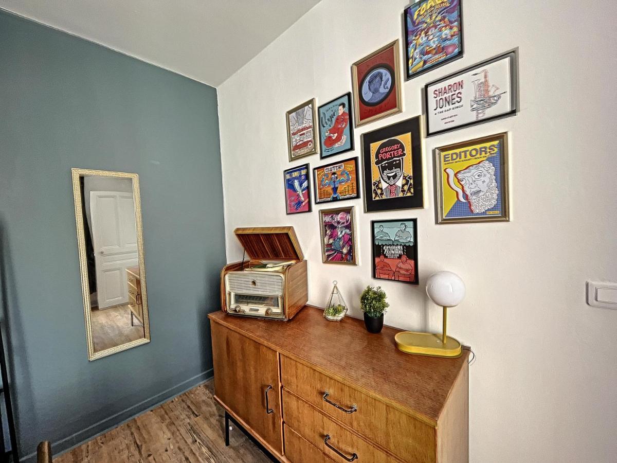 Maison De Ville - Paris En 15 Mn ! - 4 Pers- 1 Bebe - Vintage & Music ! Groslay ภายนอก รูปภาพ
