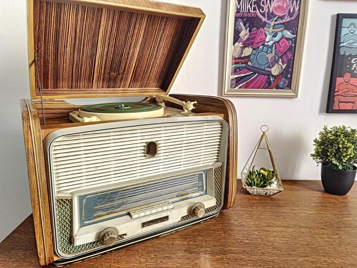 Maison De Ville - Paris En 15 Mn ! - 4 Pers- 1 Bebe - Vintage & Music ! Groslay ภายนอก รูปภาพ