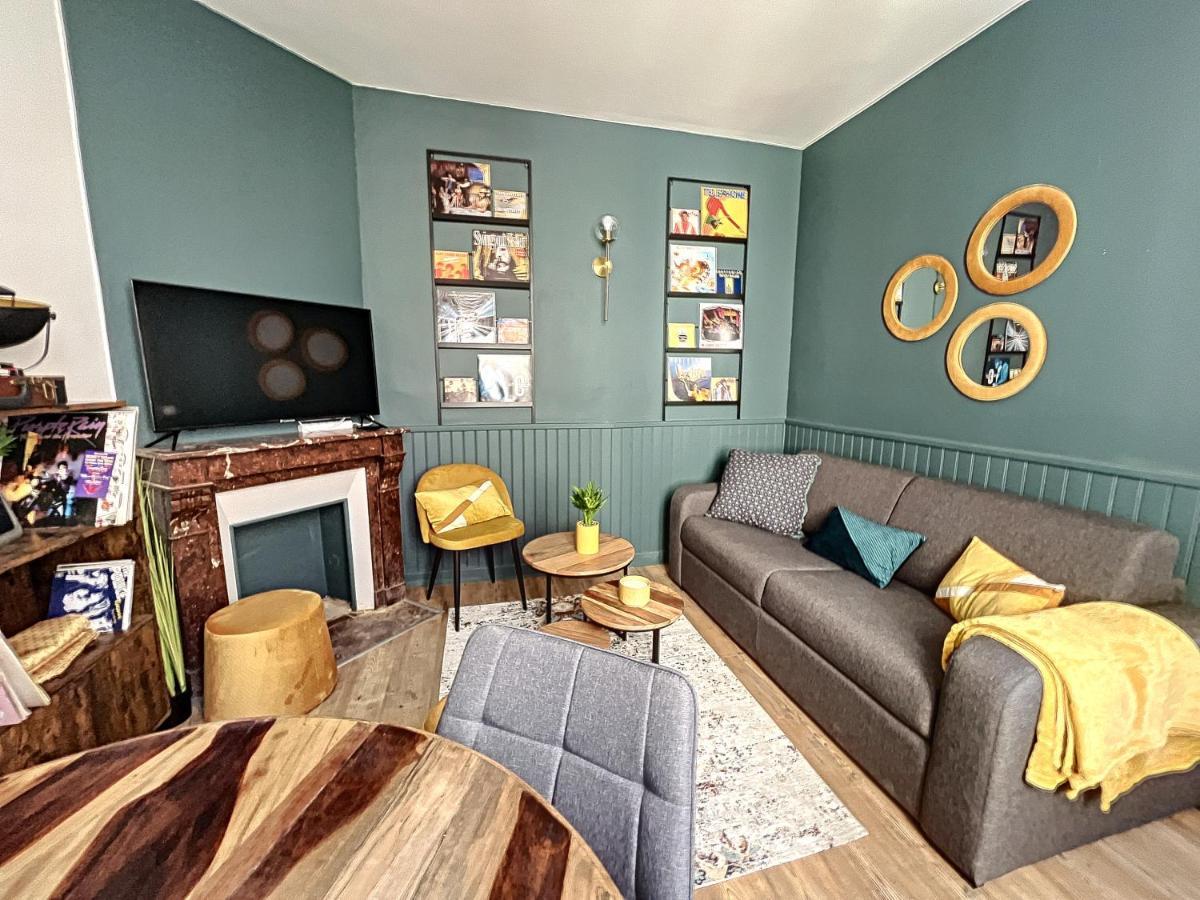 Maison De Ville - Paris En 15 Mn ! - 4 Pers- 1 Bebe - Vintage & Music ! Groslay ภายนอก รูปภาพ