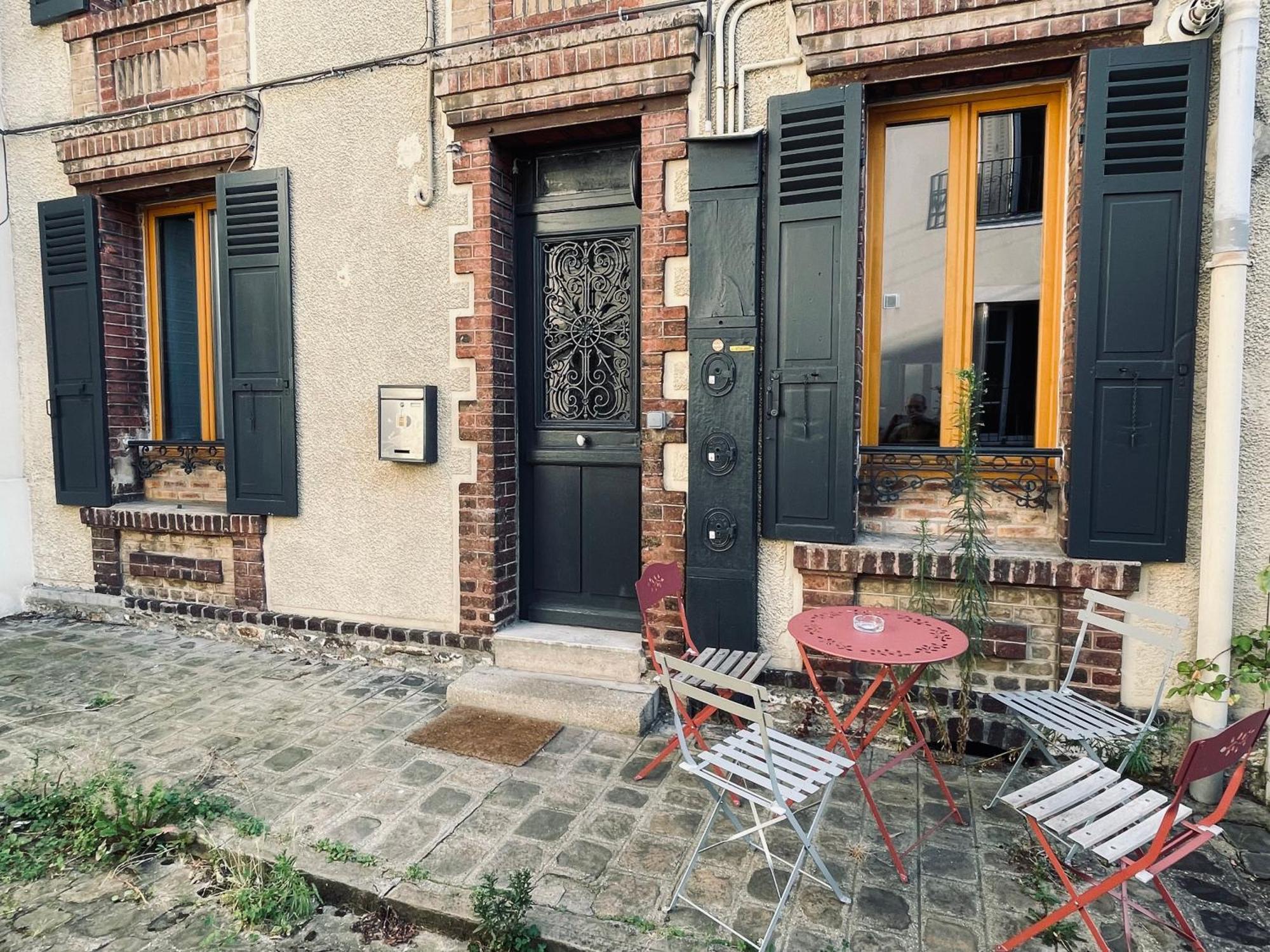 Maison De Ville - Paris En 15 Mn ! - 4 Pers- 1 Bebe - Vintage & Music ! Groslay ภายนอก รูปภาพ