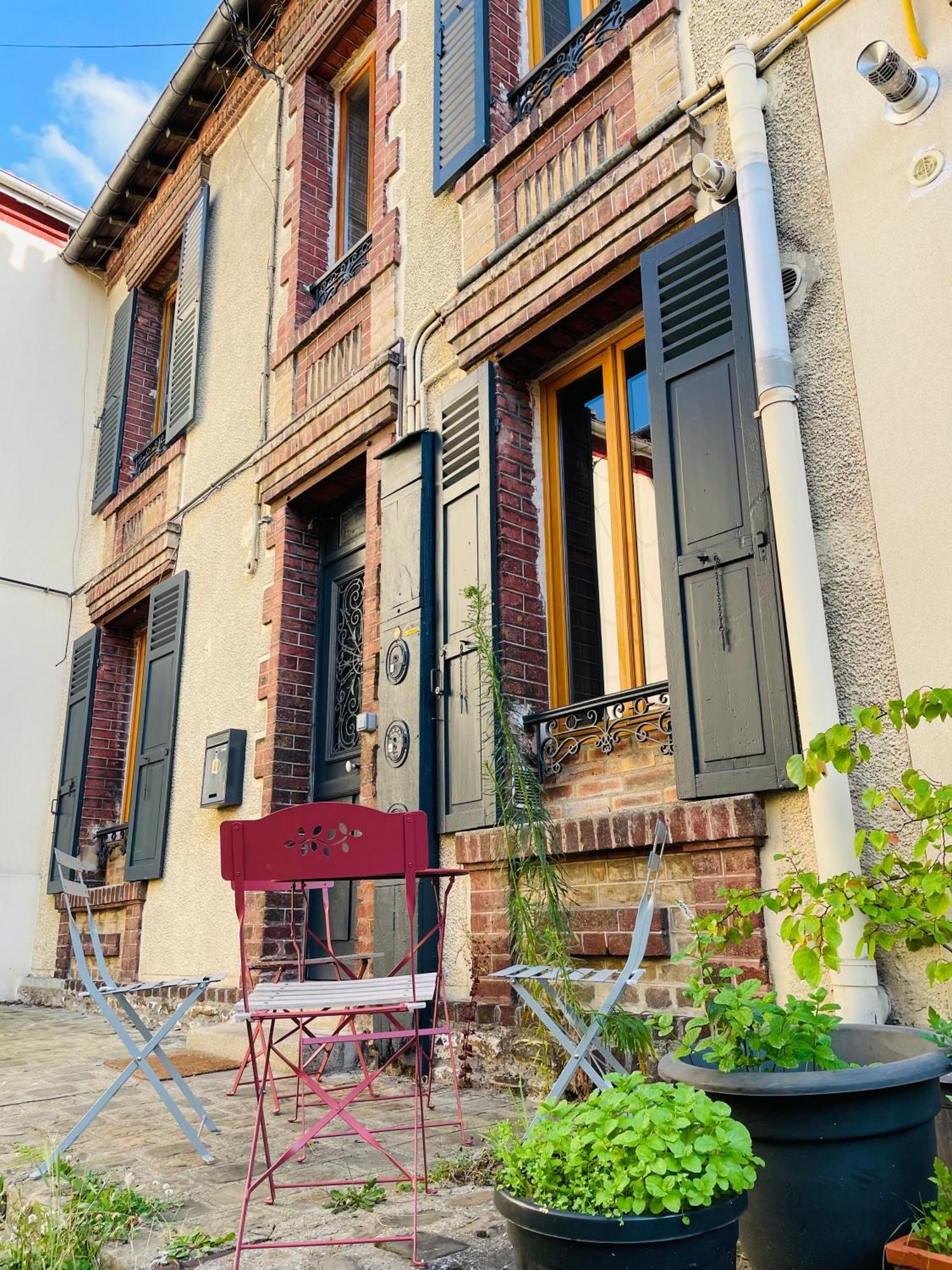 Maison De Ville - Paris En 15 Mn ! - 4 Pers- 1 Bebe - Vintage & Music ! Groslay ภายนอก รูปภาพ
